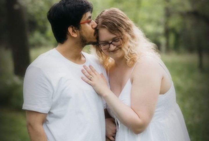 alexis and shikhar spotlight bridal wedding dresses