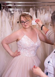 Enjoy helping people as a bridal stylist at Spotlight Bridal